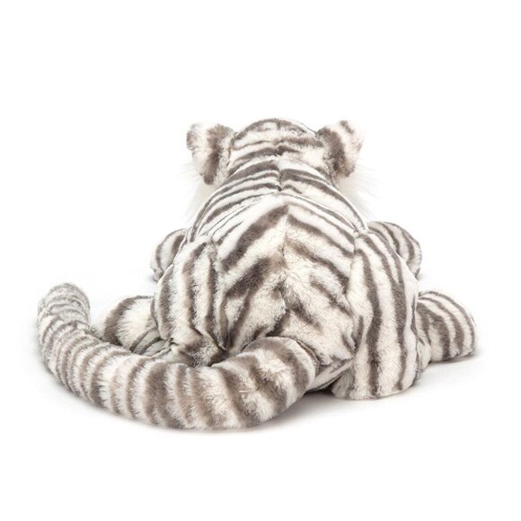 Jellycat SACHA SNOW TIGER  Authentic US seller Little NWT - Picture 2 of 10